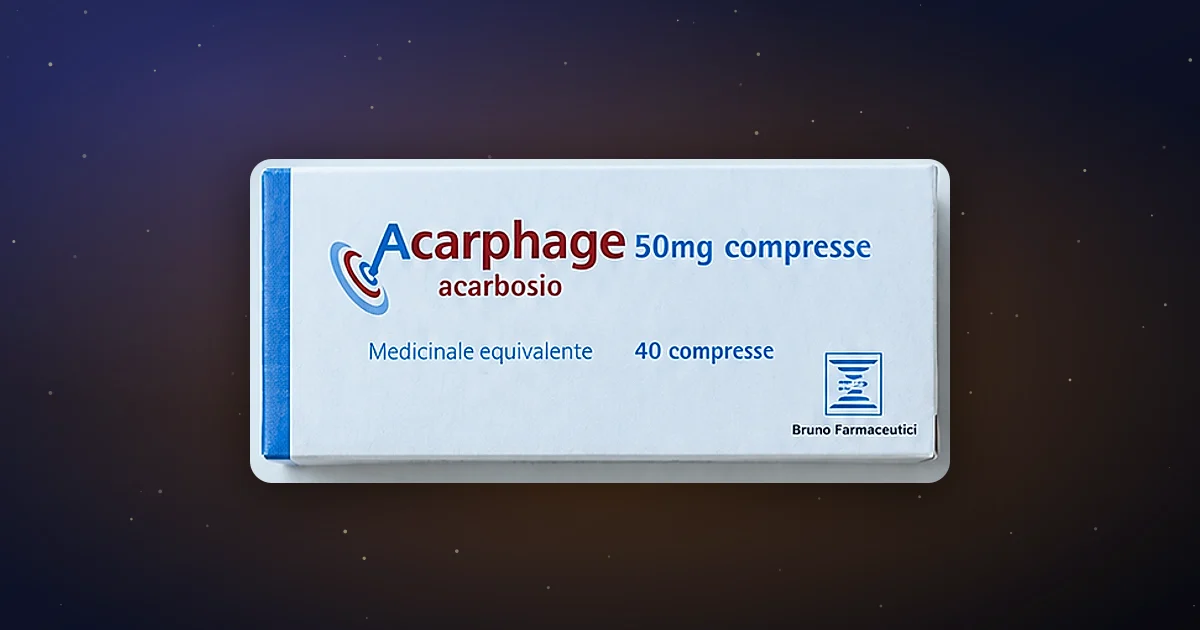 Акарбоза (Acarphage): как работает таблетка, которая действует в кишечнике, а не в крови