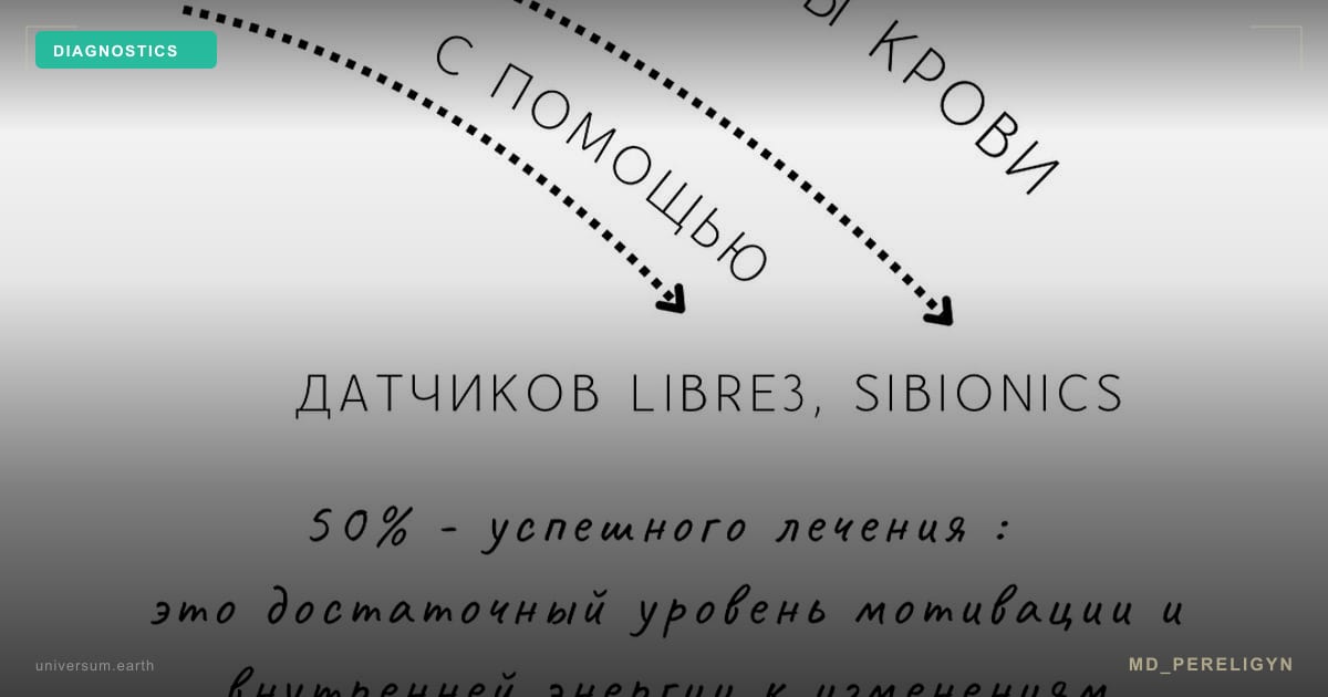 CGM-датчики: как мониторинг глюкозы в реальном времени меняет лечение диабета