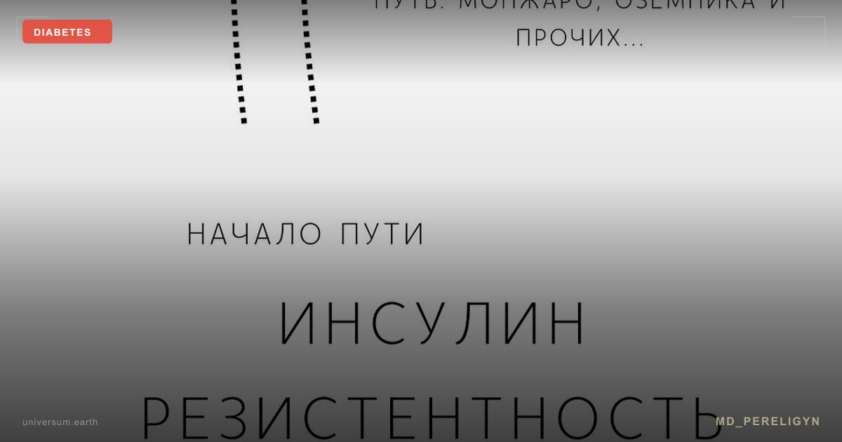 Инсулинорезистентность: почему это настоящая причина диабета 2 типа