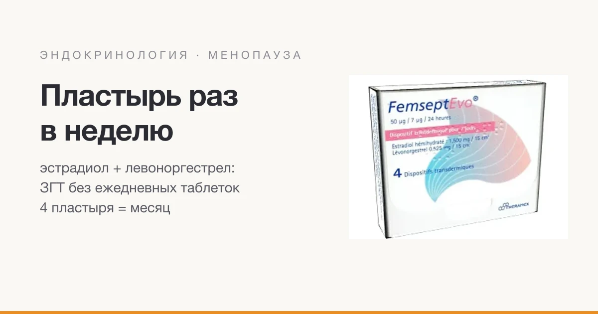Недельный пластырь эстрадиол + левоноргестрел: что это, кому подходит, где купить в Европе