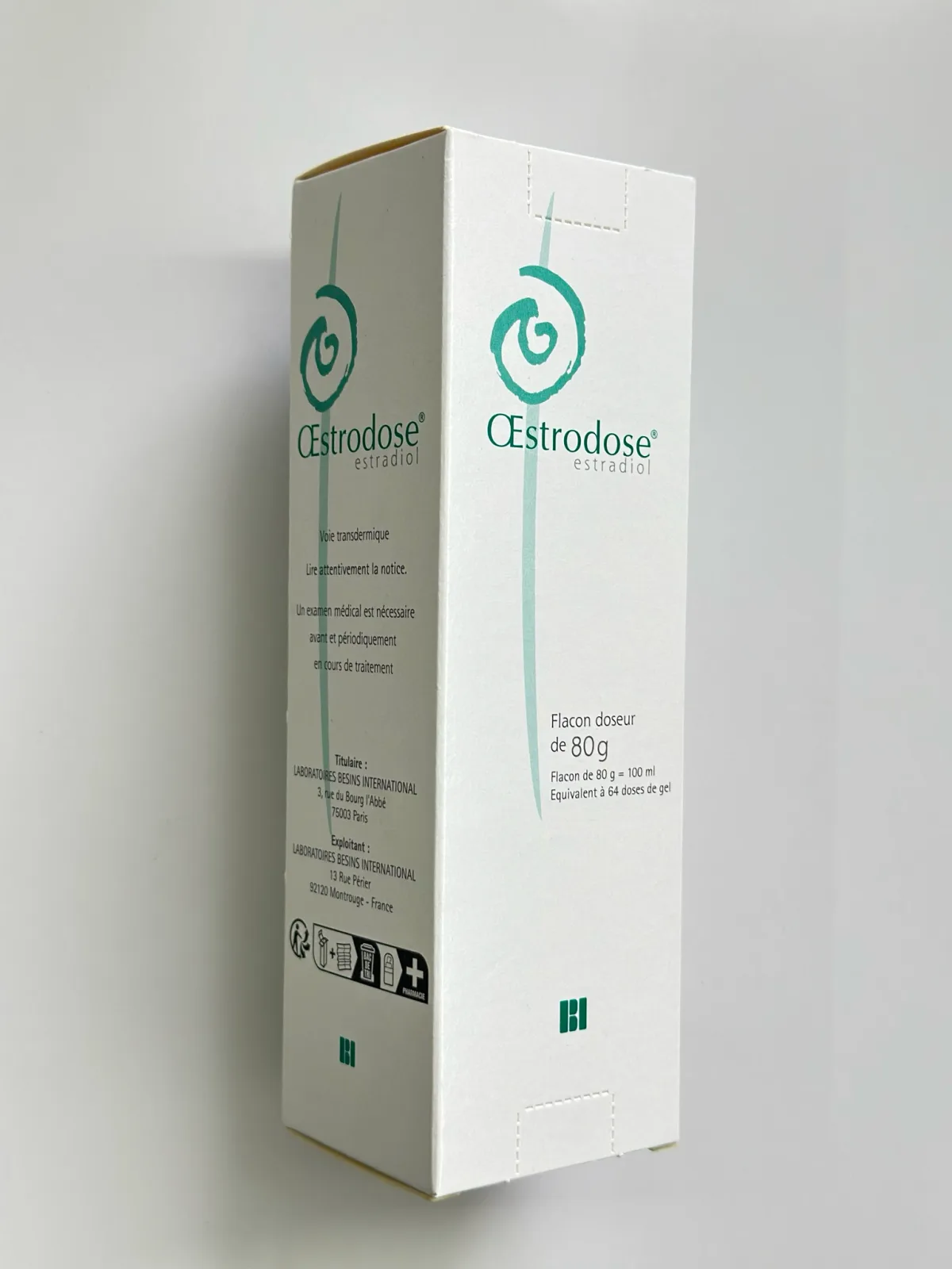 OEstrodose estradiol gel 3