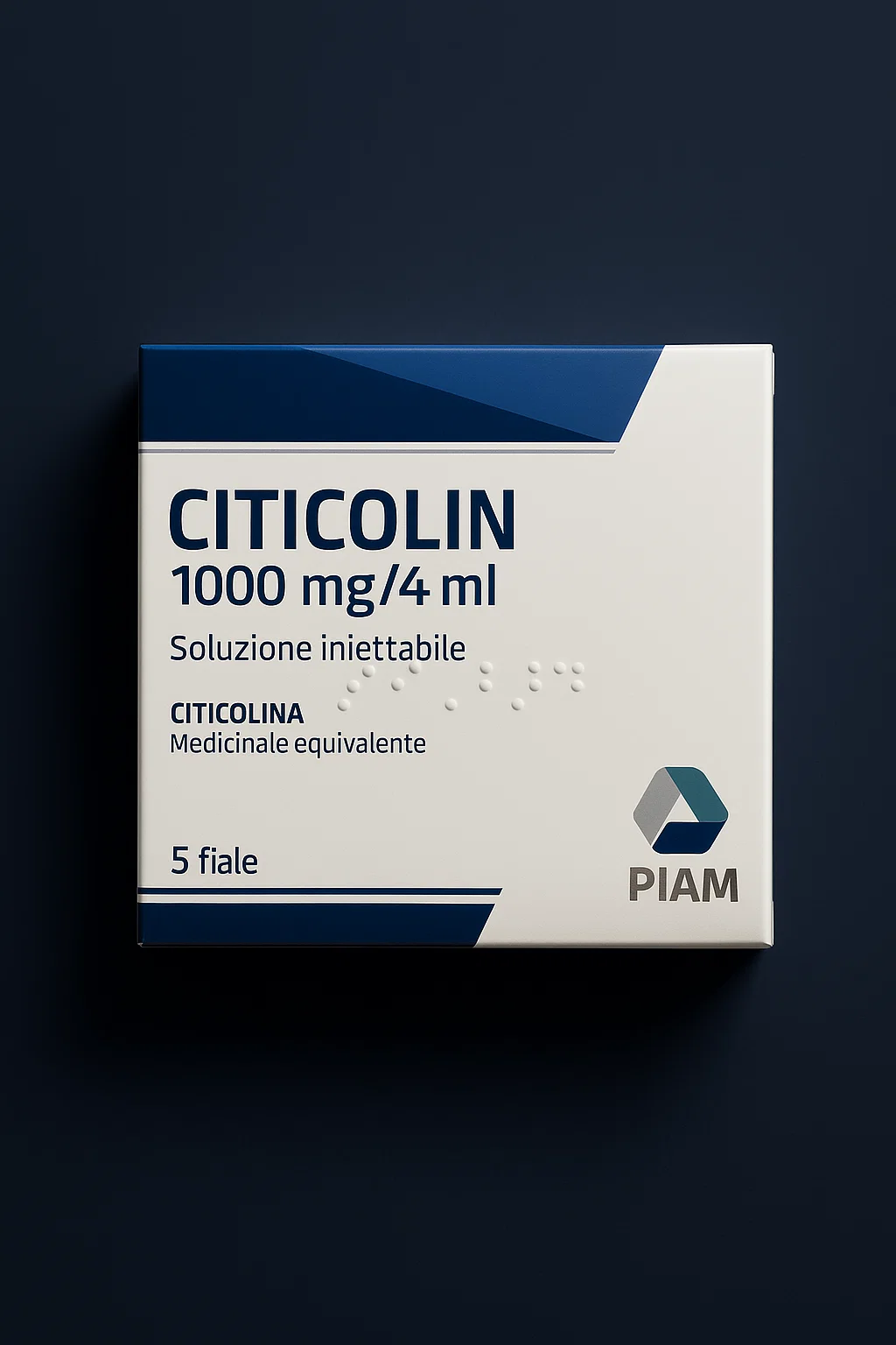 CITICOLINA 1000 mg/4ml 5 fiale