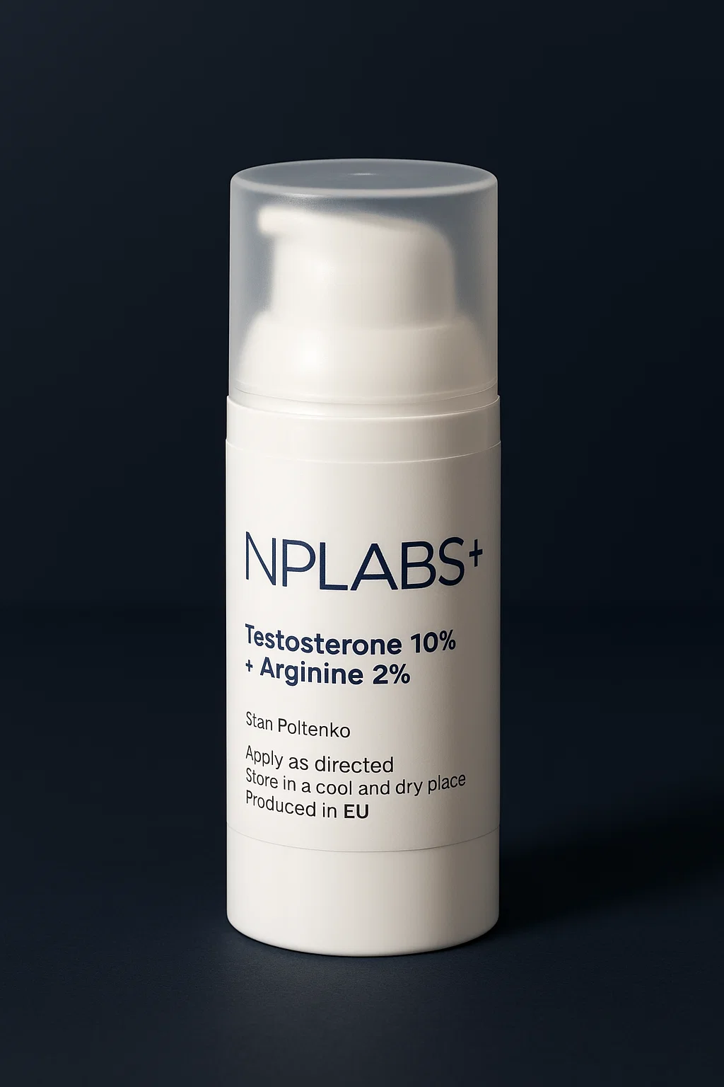 Крем NpLabs 50 мл: ТЕСТОСТЕРОН 10% + АРГИНИН 2%