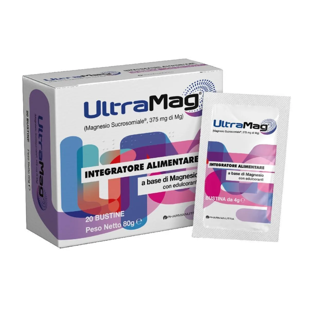 ULTRA MAG 375 мг — Магний в пакетиках (20 пакетиков) 2