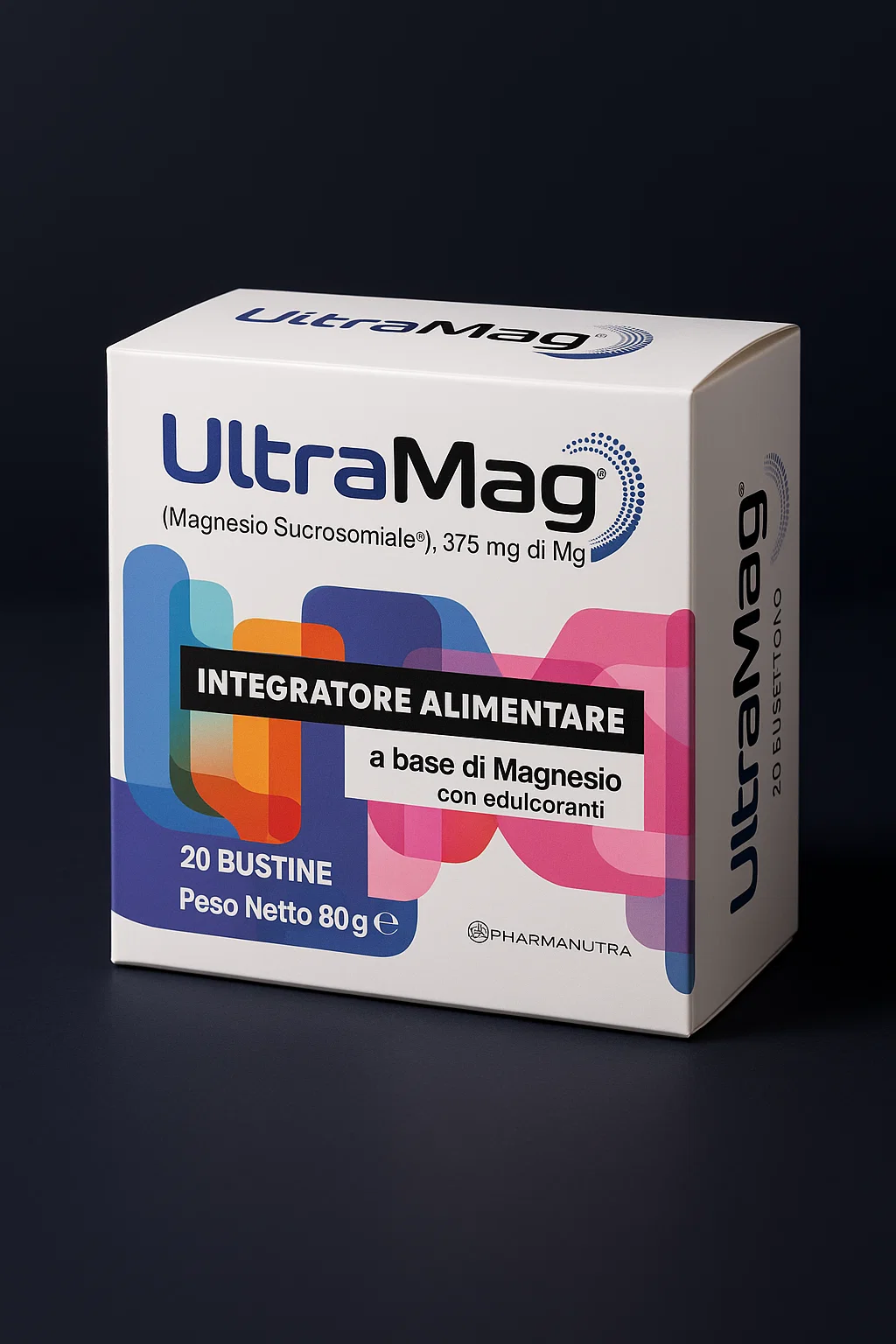 ULTRA MAG 375 мг — Магний в пакетиках (20 пакетиков)