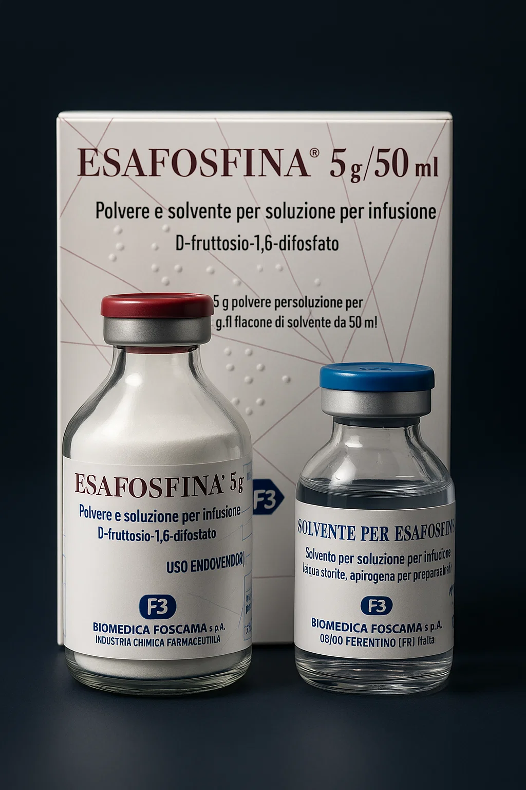 ESAFOSFINA 5mg/50ml flacon