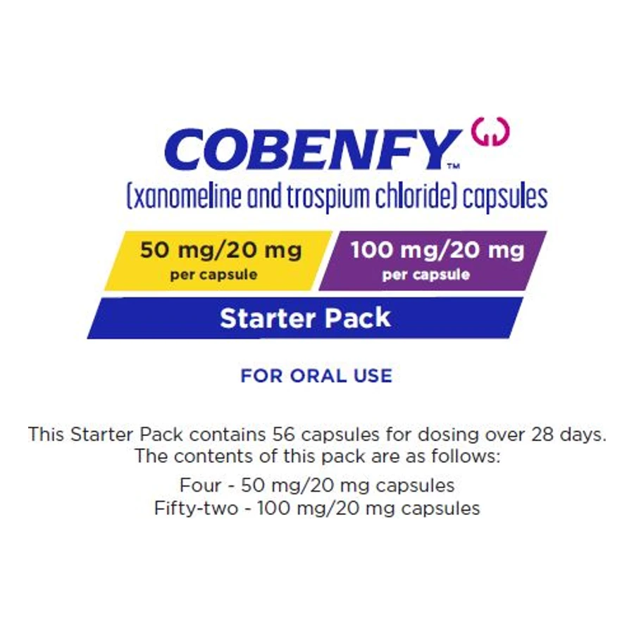 Cobenfy (xanomeline-trospium) capsules
