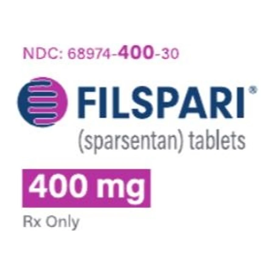 Filspari (sparsentan) 400 mg tablets