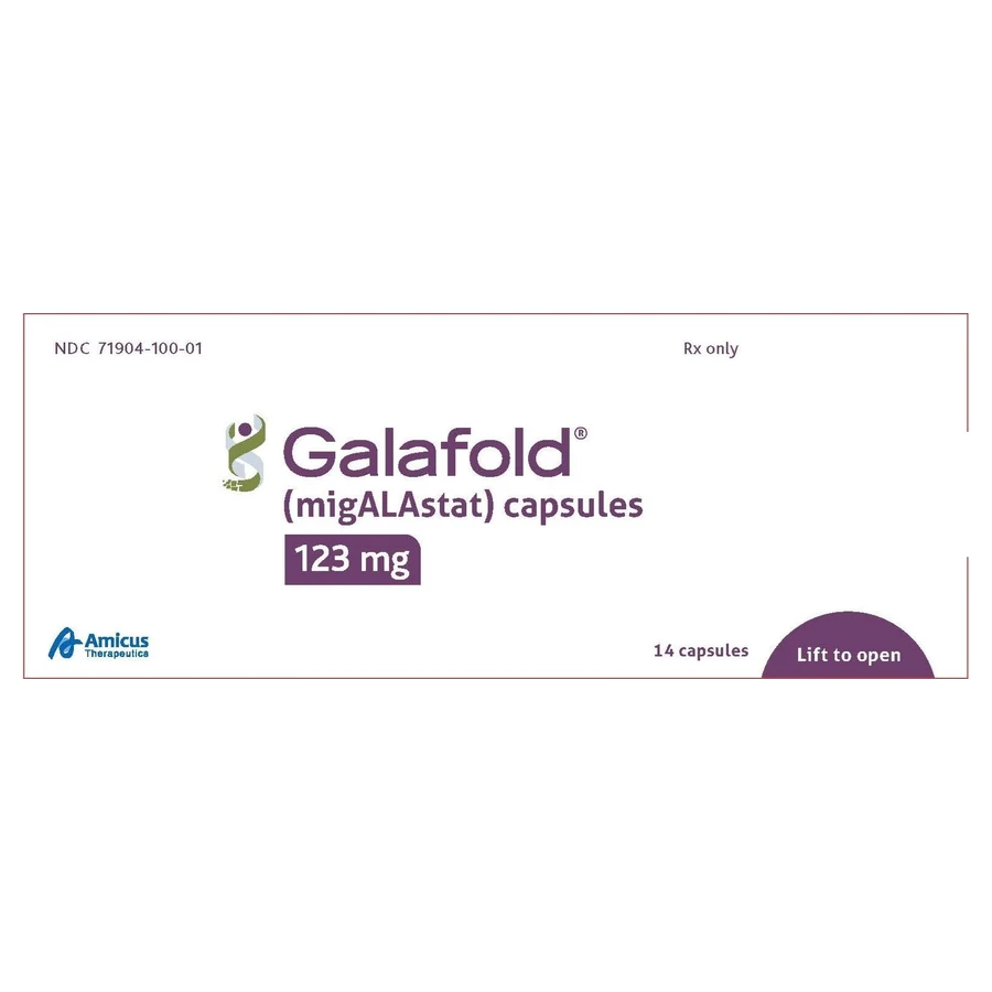 Galafold (migalastat) 123 mg capsules