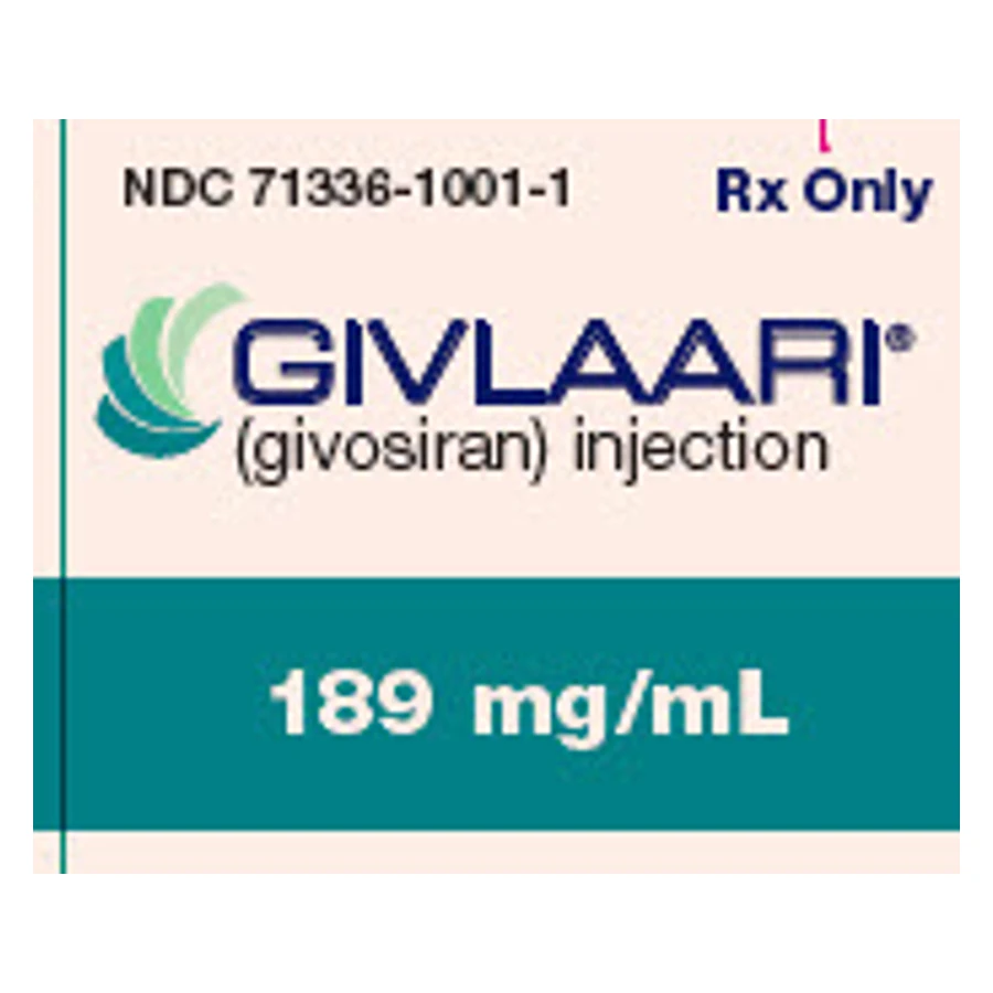Givlaari (givosiran) 189 mg vial for injection