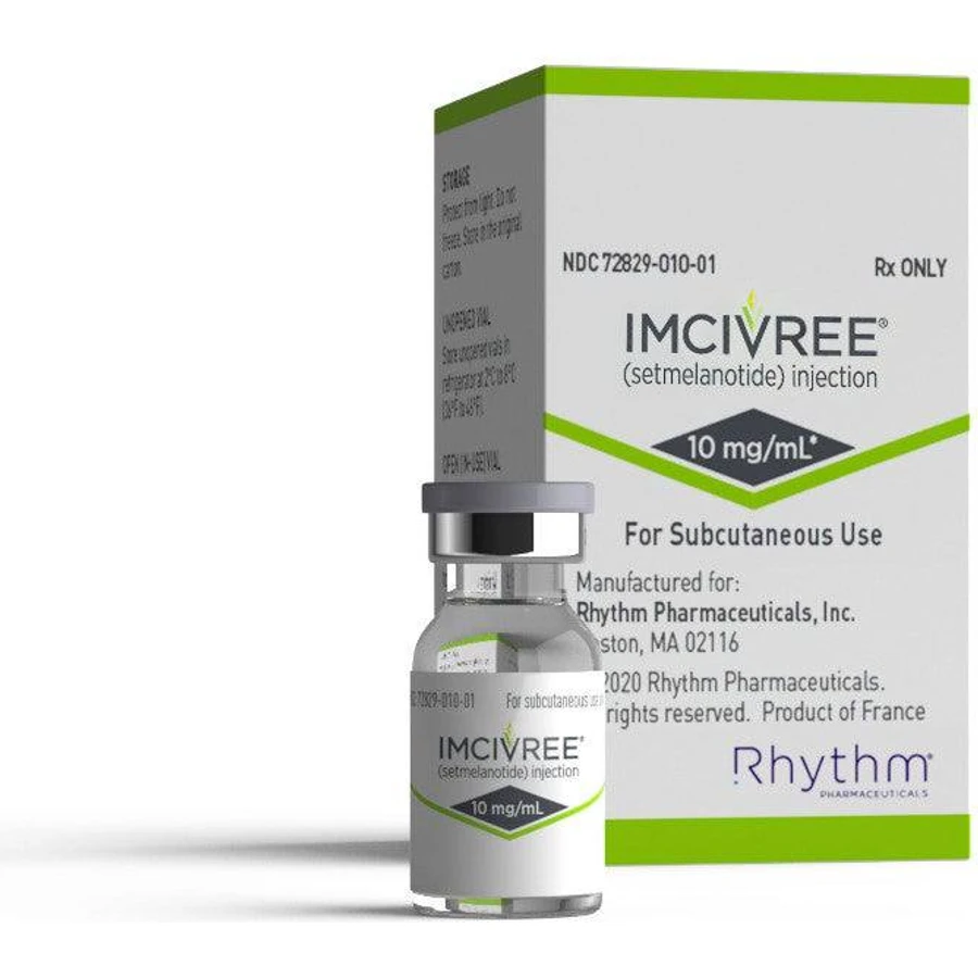Imcivree (setmelanotide) 10 mg per ml vial