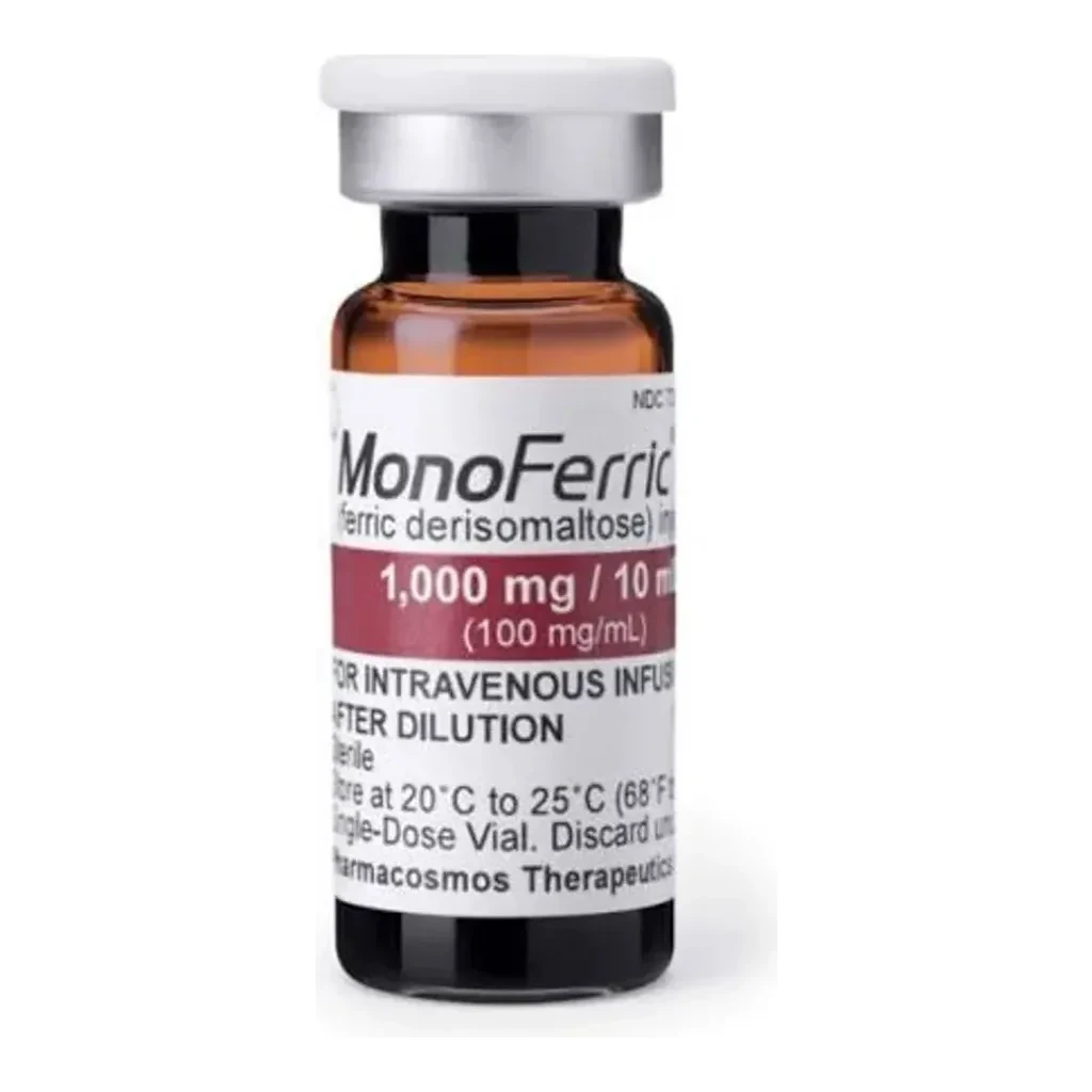 Monoferric (ferric derisomaltose) 1000 mg / 10 ml