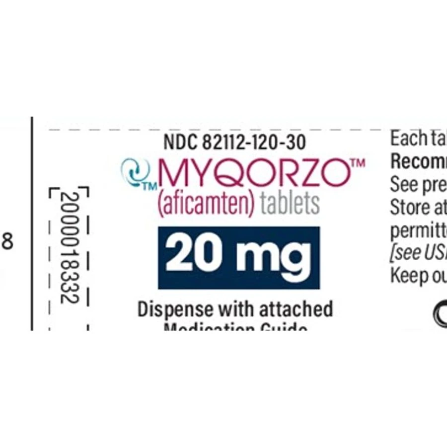 Myqorzo (aficamten) 20 mg tablets