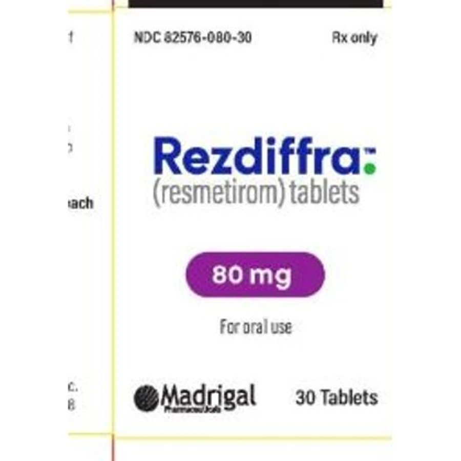 Rezdiffra (resmetirom) 80 mg tablets